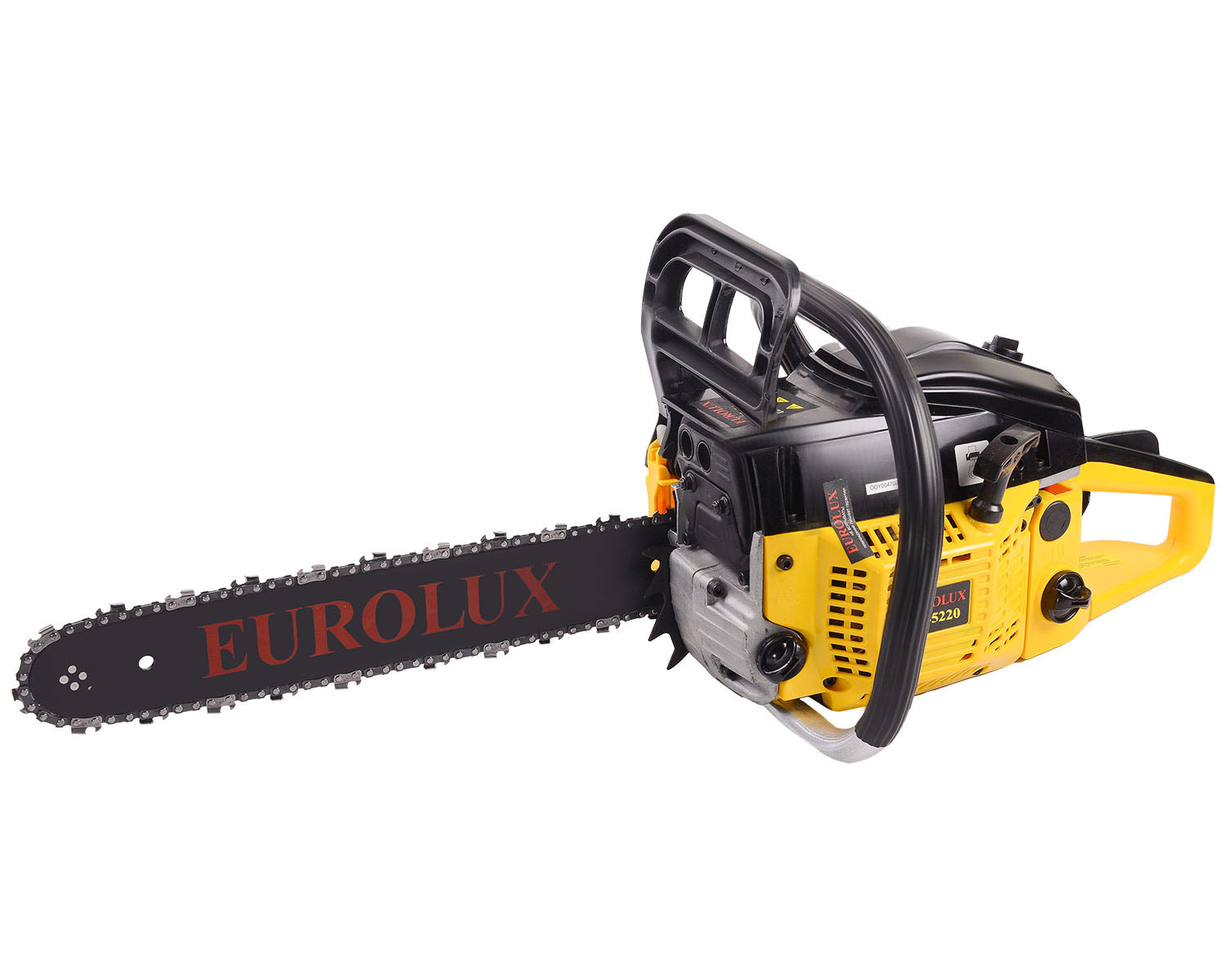 Бензопила Eurolux GS-5220 желто-черный