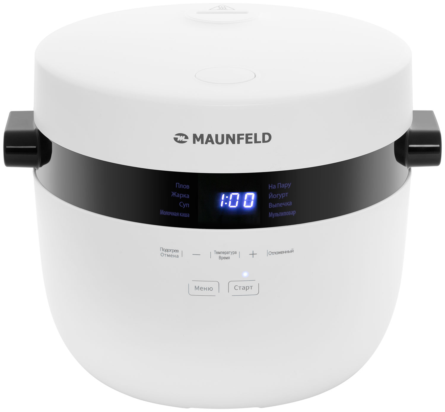 Мультиварка MAUNFELD MF-1623WH мультиварка maunfeld mf 1622bk черный