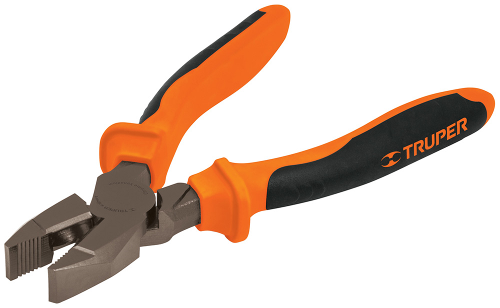 Изображение товара Профессиональные плоскогубцы Truper 200 мм T200-8X 12350 для работы с проводами