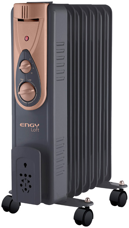 Изображение товара Радиатор Engy EN-2407 Loft 1500 Вт с 7 секциями механическим управлением