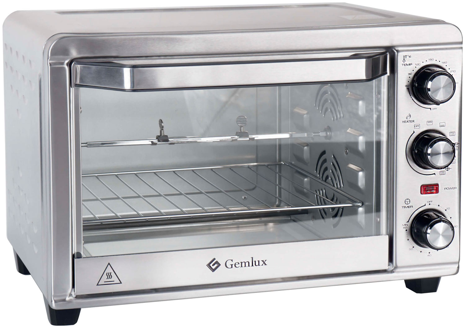 Конвекционная печь Gemlux GL-OR-1320MN печь конвекционная с паром caso steam chef