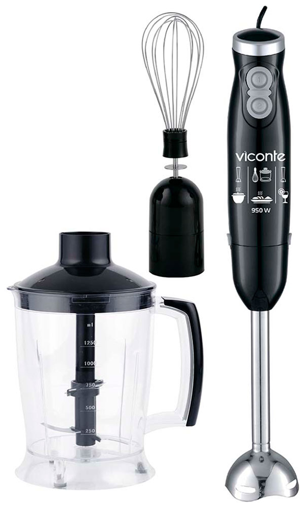 блендер viconte vc 4432 блендер погружной с чашей блендер измельчитель блендер миксер кухонный Погружной блендер Viconte VC-4432