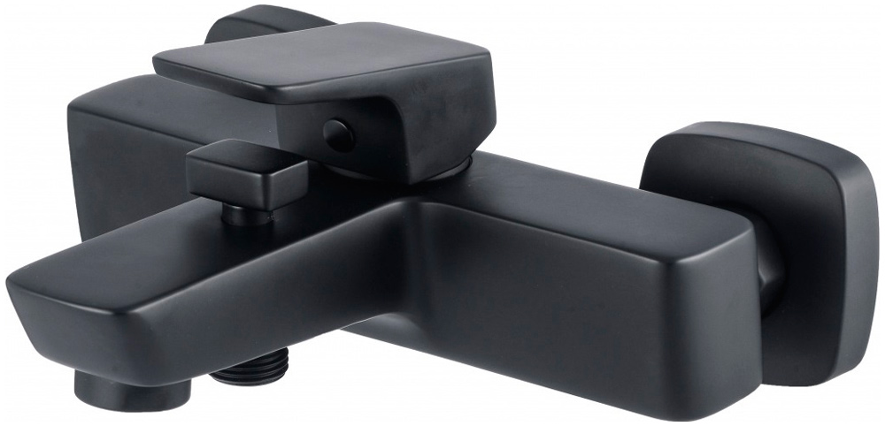 

Смеситель для ванны с душем Aquanet Gotic AF440-20B черный