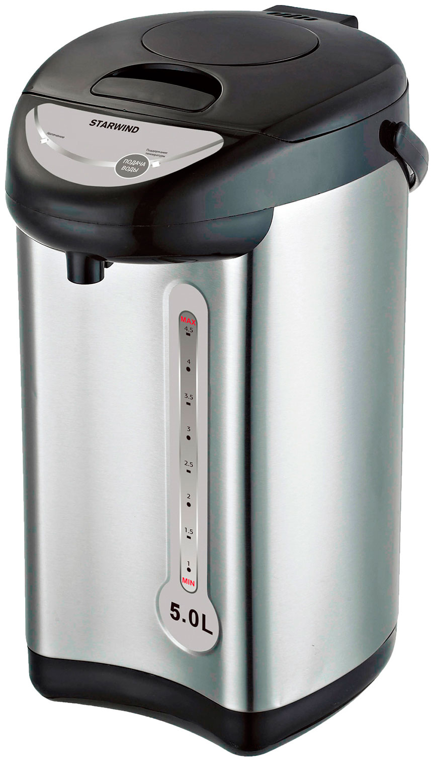 Изображение товара Термопот Starwind STP2850 серебристый/черный