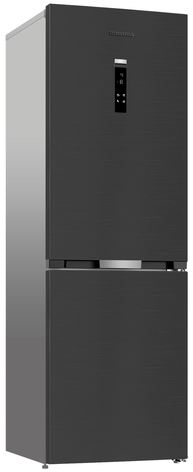 Изображение товара Двухкамерный холодильник Grundig GKPN66830FXD с No Frost энергосбережением