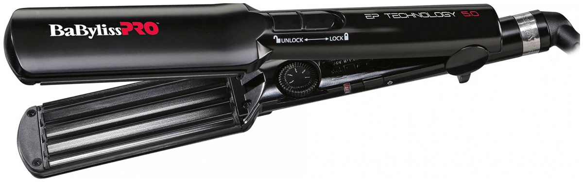 Изображение товара Щипцы-гофре Babyliss Pro EP Technology с быстрым нагревом и регулировкой температуры Изображение товара Щипцы-гофре Babyliss Pro EP Technology с быстрым нагревом и регулировкой температуры