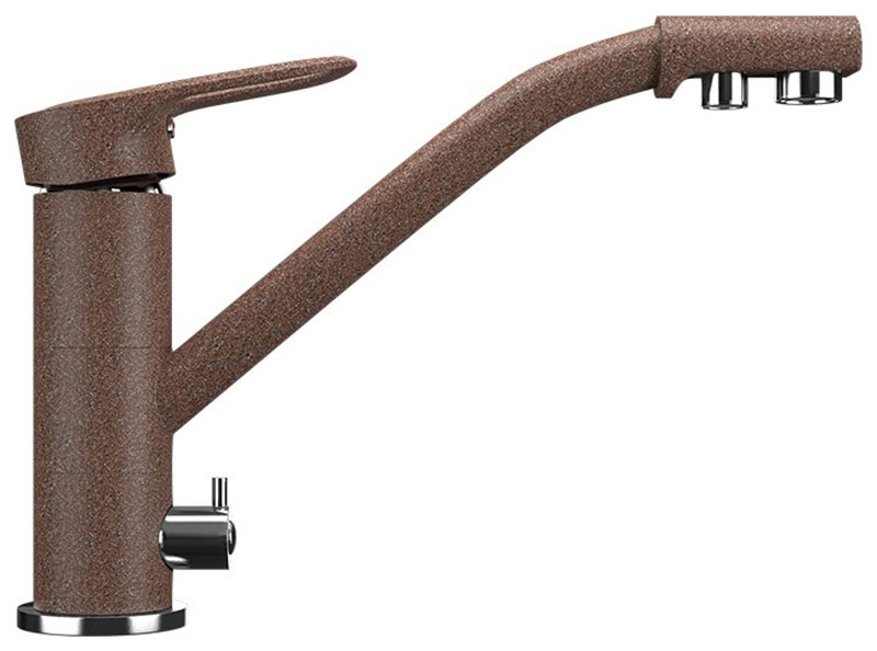 

Смеситель для кухни Ulgran U-010/терракот U-010-307, Терракотовый