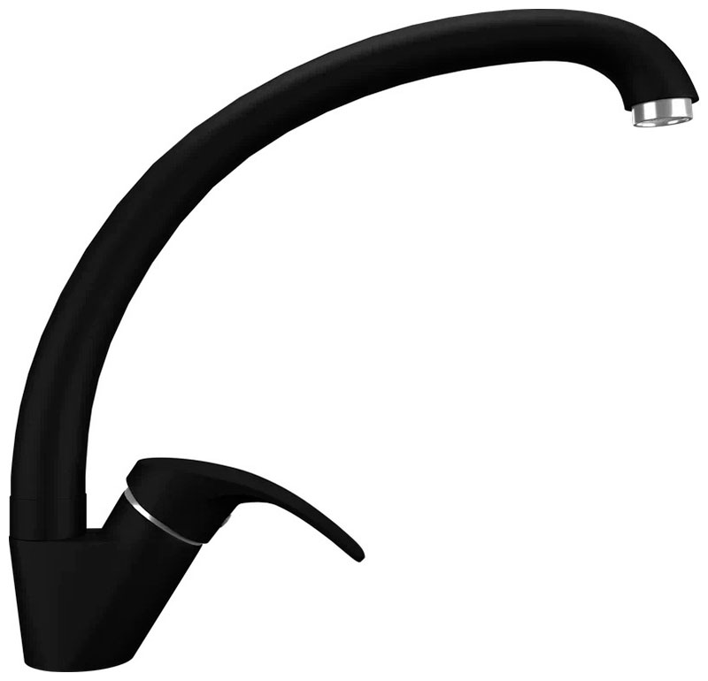 

Смеситель для кухни Ulgran UQ-007/уголь UQ-007-07, Черный