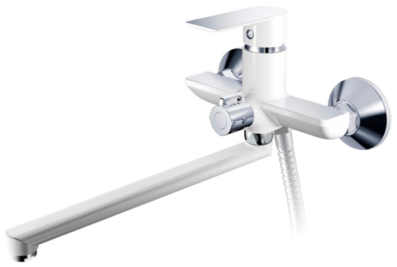 

Смеситель для ванны Haiba HB505-8/белый HB22505-8