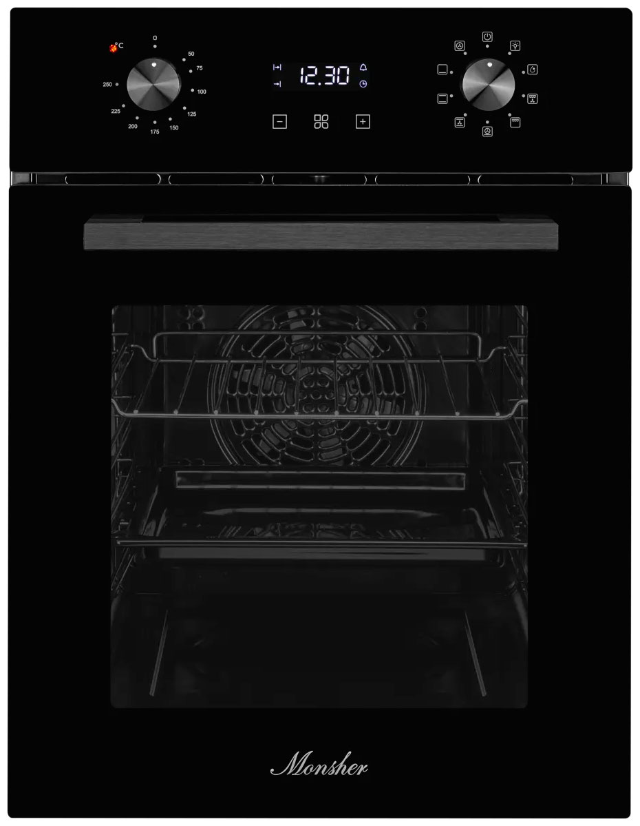 Изображение товара Электрический духовой шкаф Monsher MOE 4592 Noir 50 л мультифункциональный