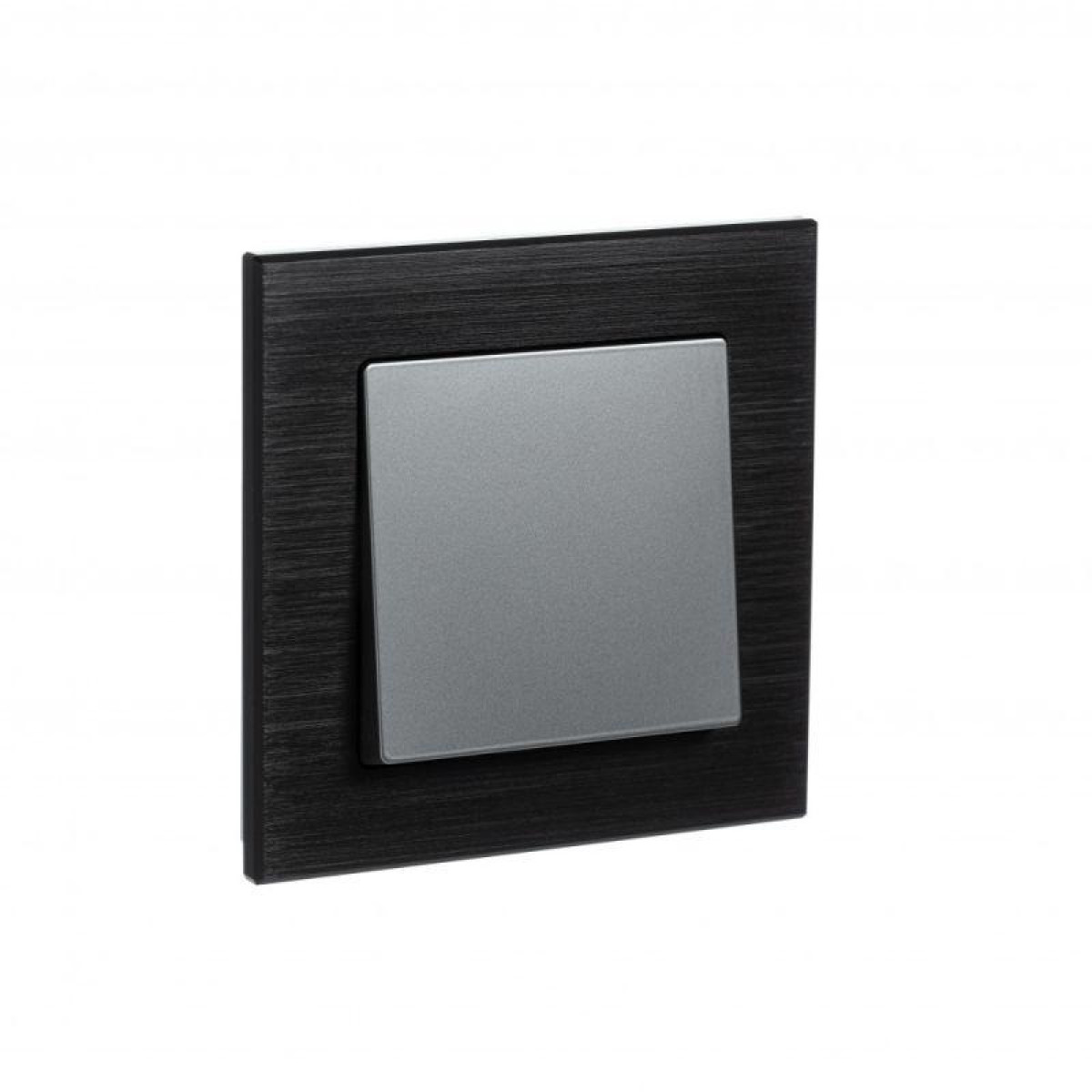 Изображение товара Рамки и основания для электросистем AtlasDesign Nature металлическая оникс IP20 975 руб