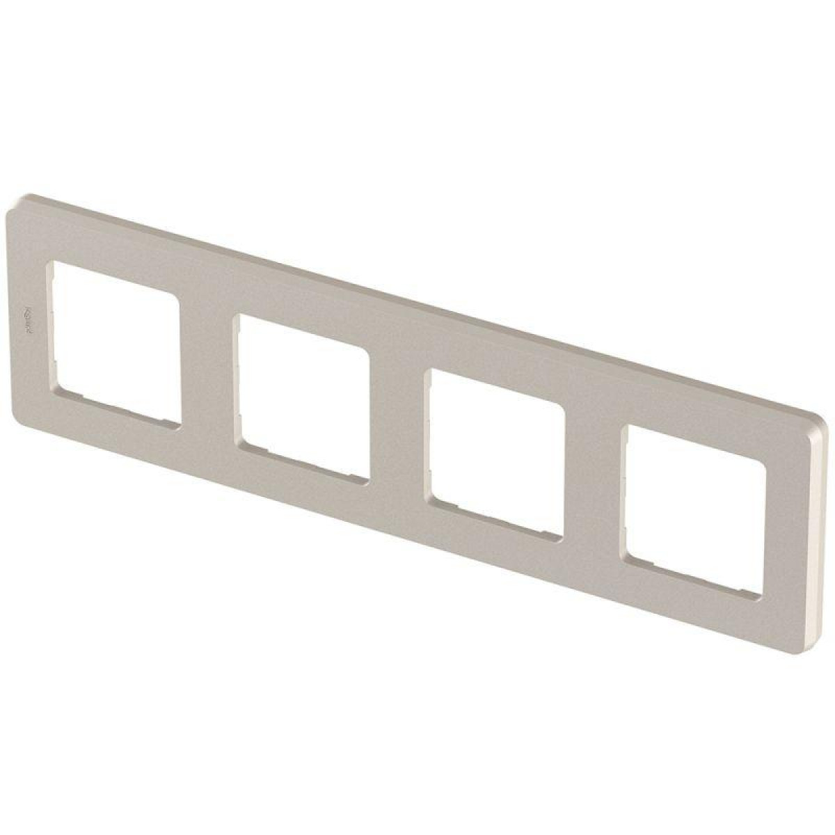 Изображение товара Рамка декоративная Inspiria 4-м для электросчетчика шампань Legrand