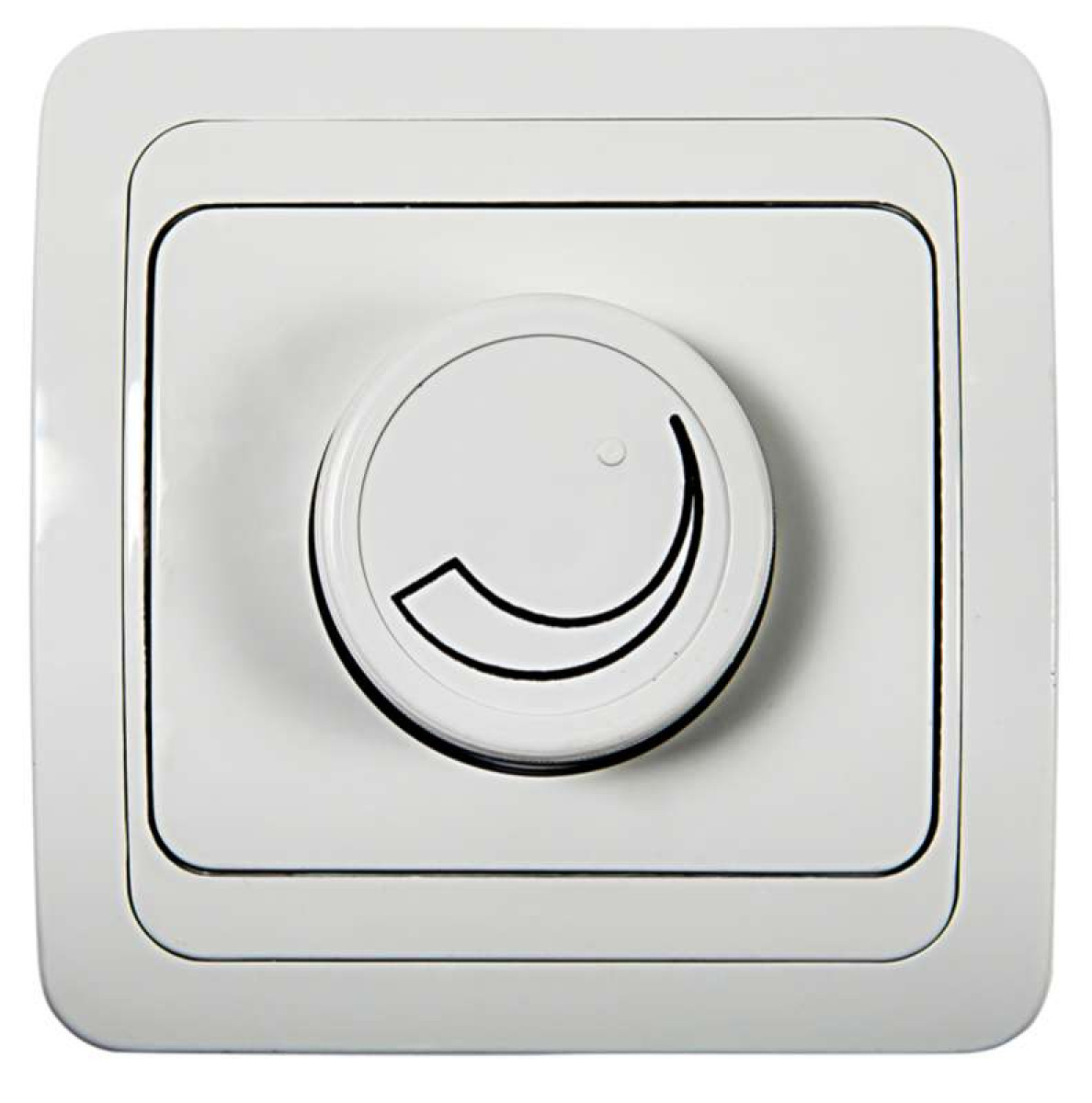 Изображение товара Выключатели переключатели диммеры In Home CLASSICO 2111 белый 600Вт встроенный монтаж