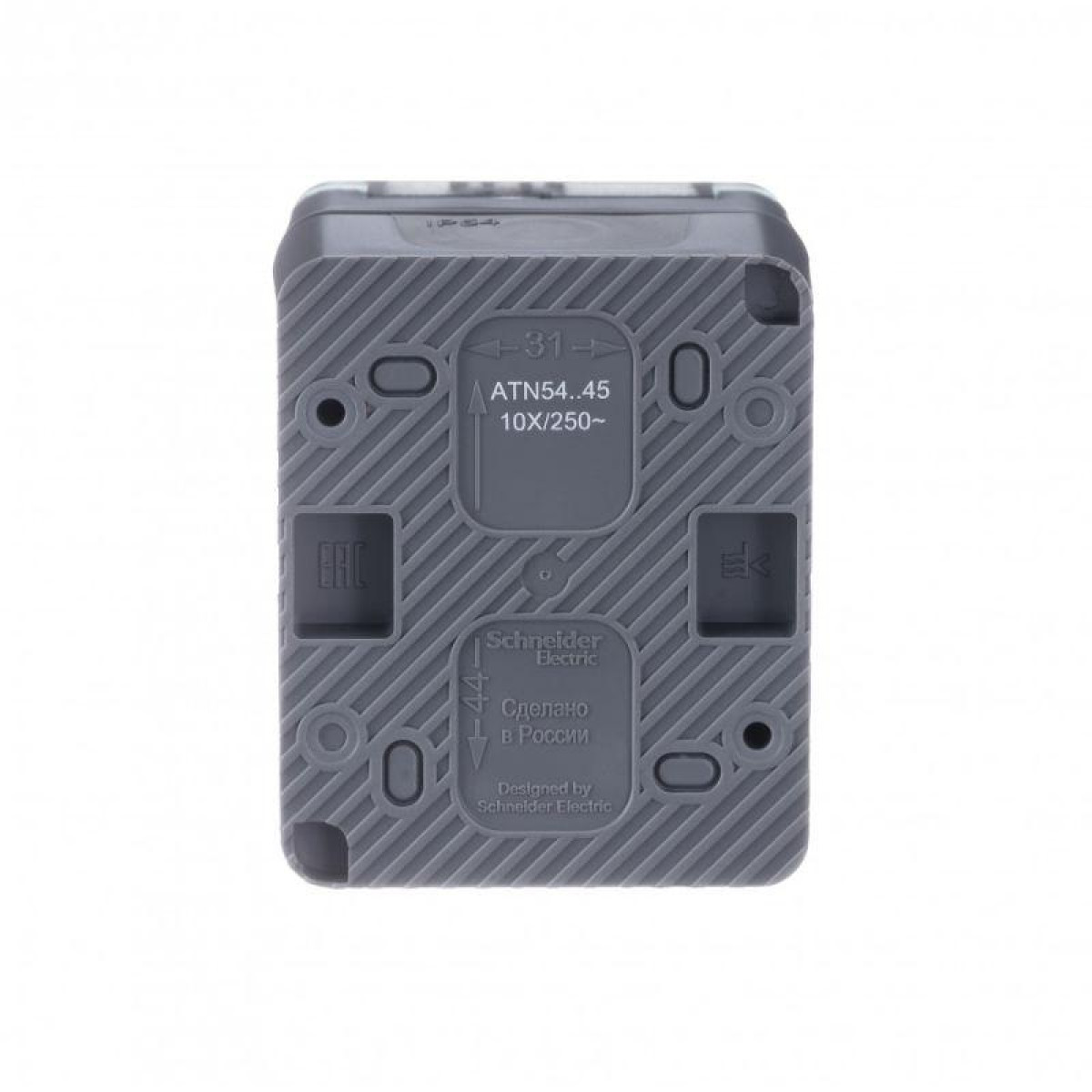 Изображение товара Розетка Systeme Electric Profi54 16А IP54 с заземлением и шторками Россия