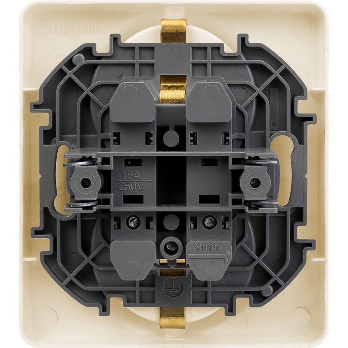 Изображение товара Розетка Inspiria 16А 250В с двумя гнездами, IP20, Россия