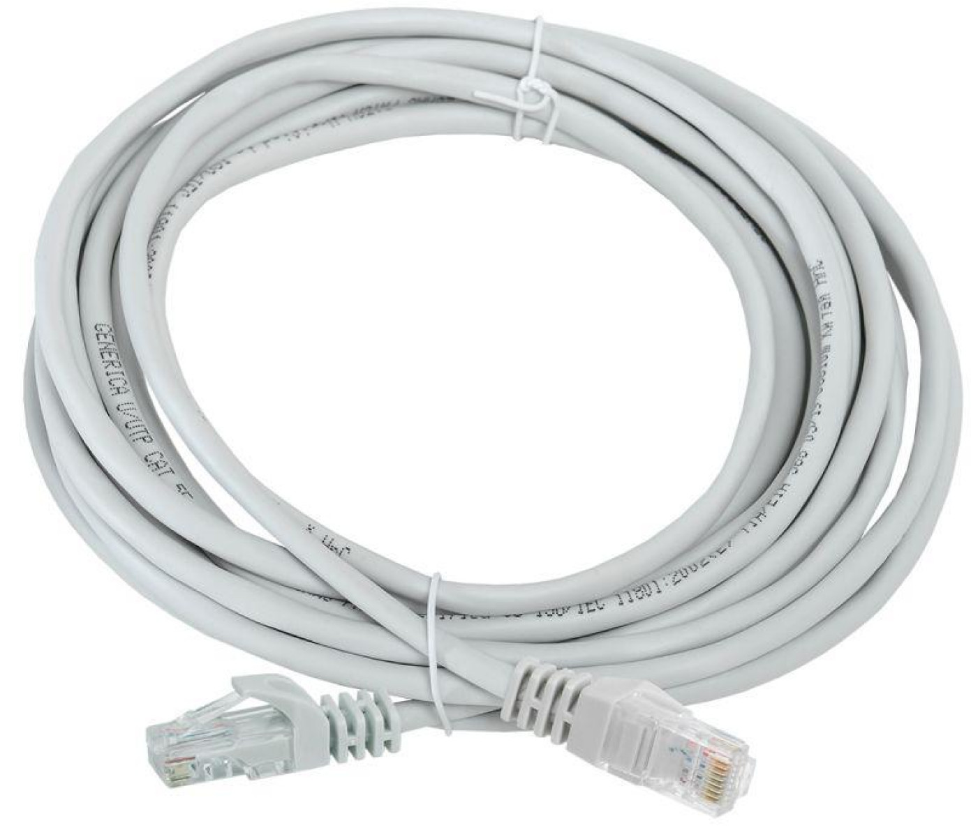 Изображение товара Патч-корд ITK UTP кат 5e 5 м GENERICA серый для сети