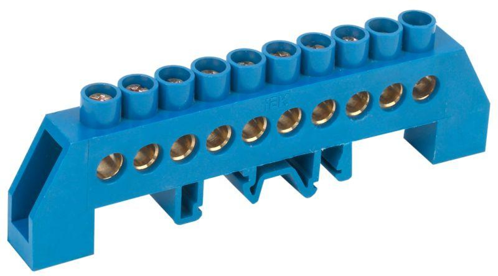 Изображение товара Изделия для электромонтажа IEK Шина нулевая комбинированная DIN-изоляция Стойка ШНИ-8х12-10-КС-С