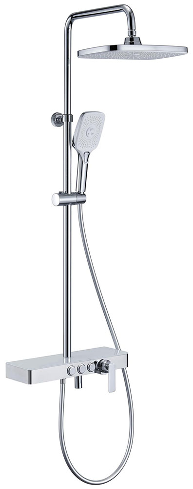 Изображение товара Душевая система Savol SK-H3245A с тропическим душем и ручным душем хром