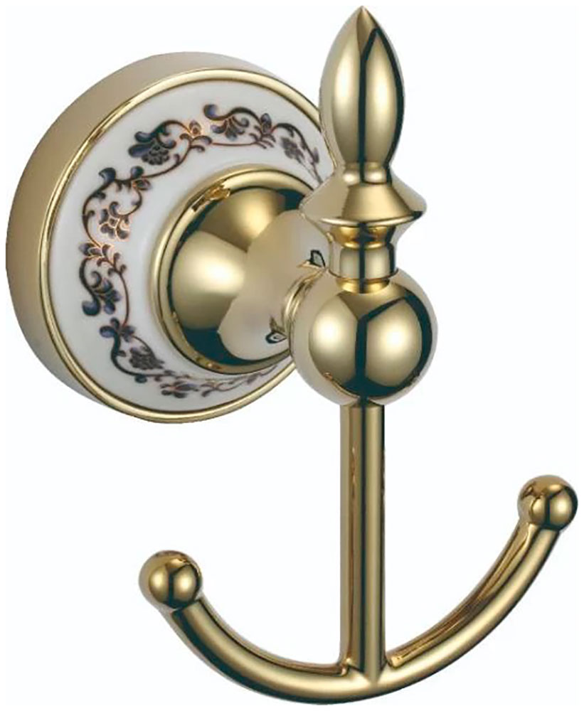 

Крючок двойной Savol 68b S-06854B, Золото