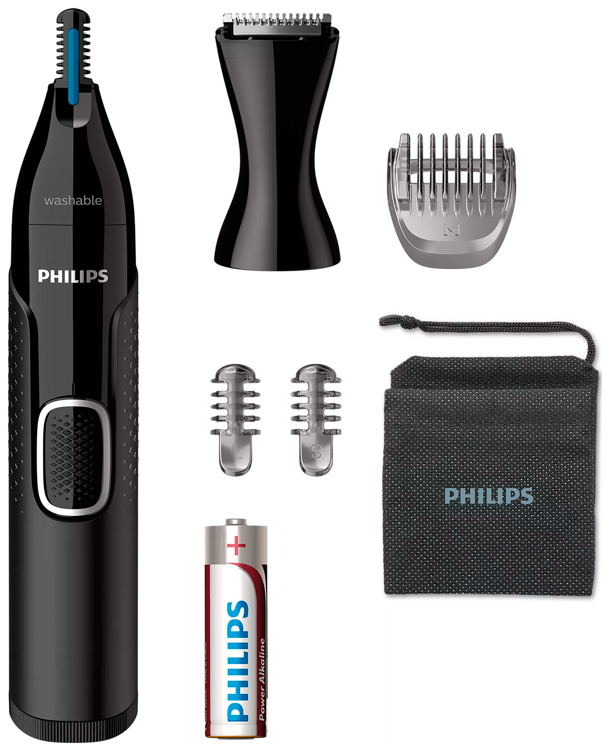 Изображение товара Триммер для носа и ушей Philips NT5650/16 - безопасное и удобное удаление волос