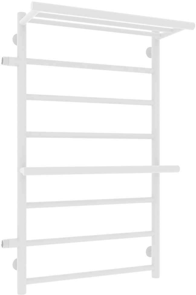 Изображение товара Водяной полотенцесушитель Laris Лавина П9 80x55 см, белый, нержавеющая сталь