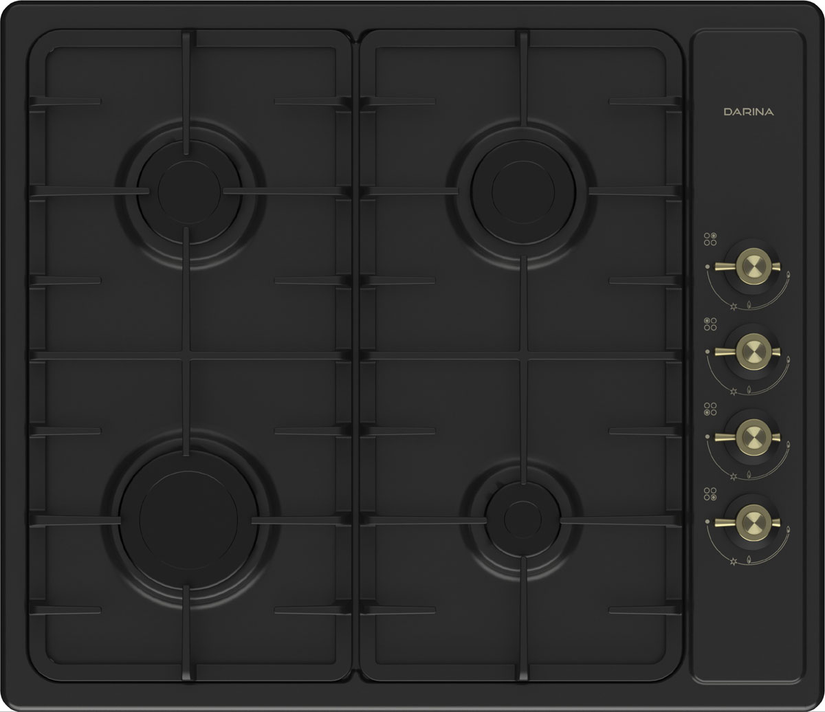 Изображение товара Газовая варочная панель Darina 1T 18 BGM 341 11 At с 4 конфорками и электроподжигом