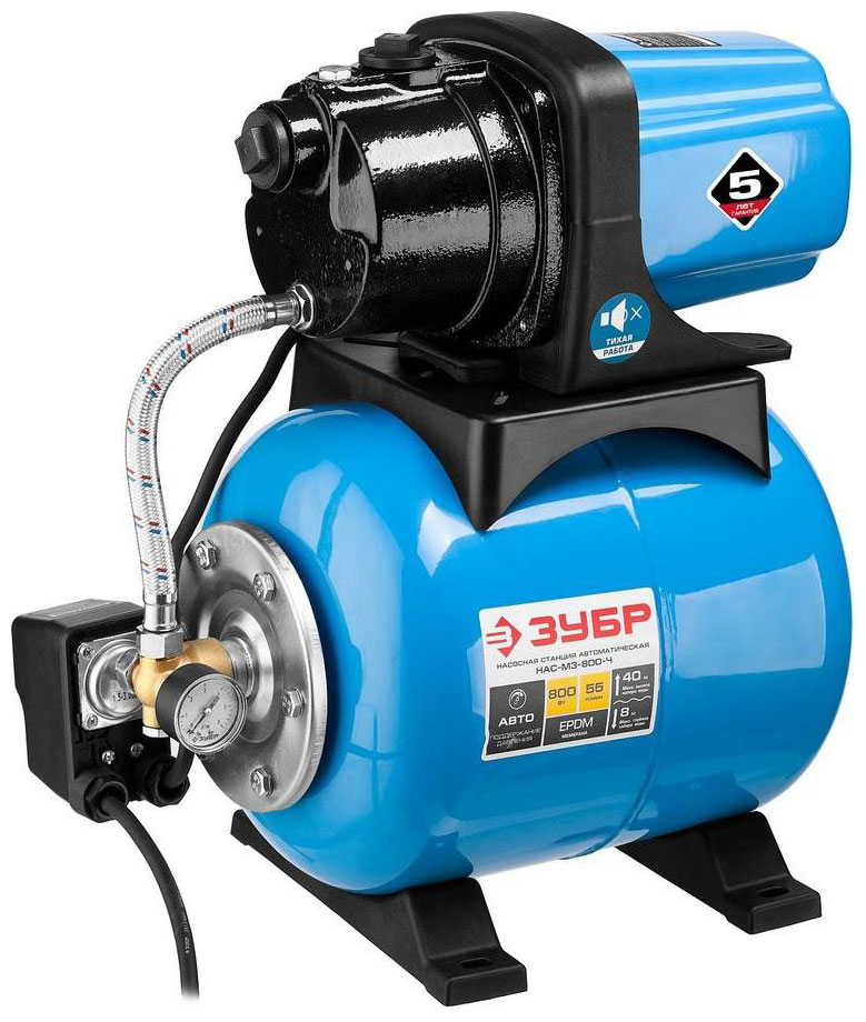 Изображение товара Насос Зубр МАСТЕР НАС-М3-800 для бытовых и дачных задач, 800 Вт