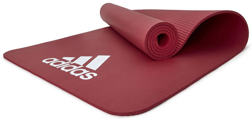 Изображение товара Тренировочный коврик (фитнес-мат) Adidas ADMT-11014RD (7 мм) красный