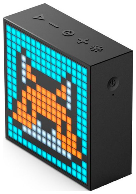 Портативная акустика Divoom Timebox-Evo BLACK (черный) (90100058091) портативная акустика divoom lovelock розовая 41000009686