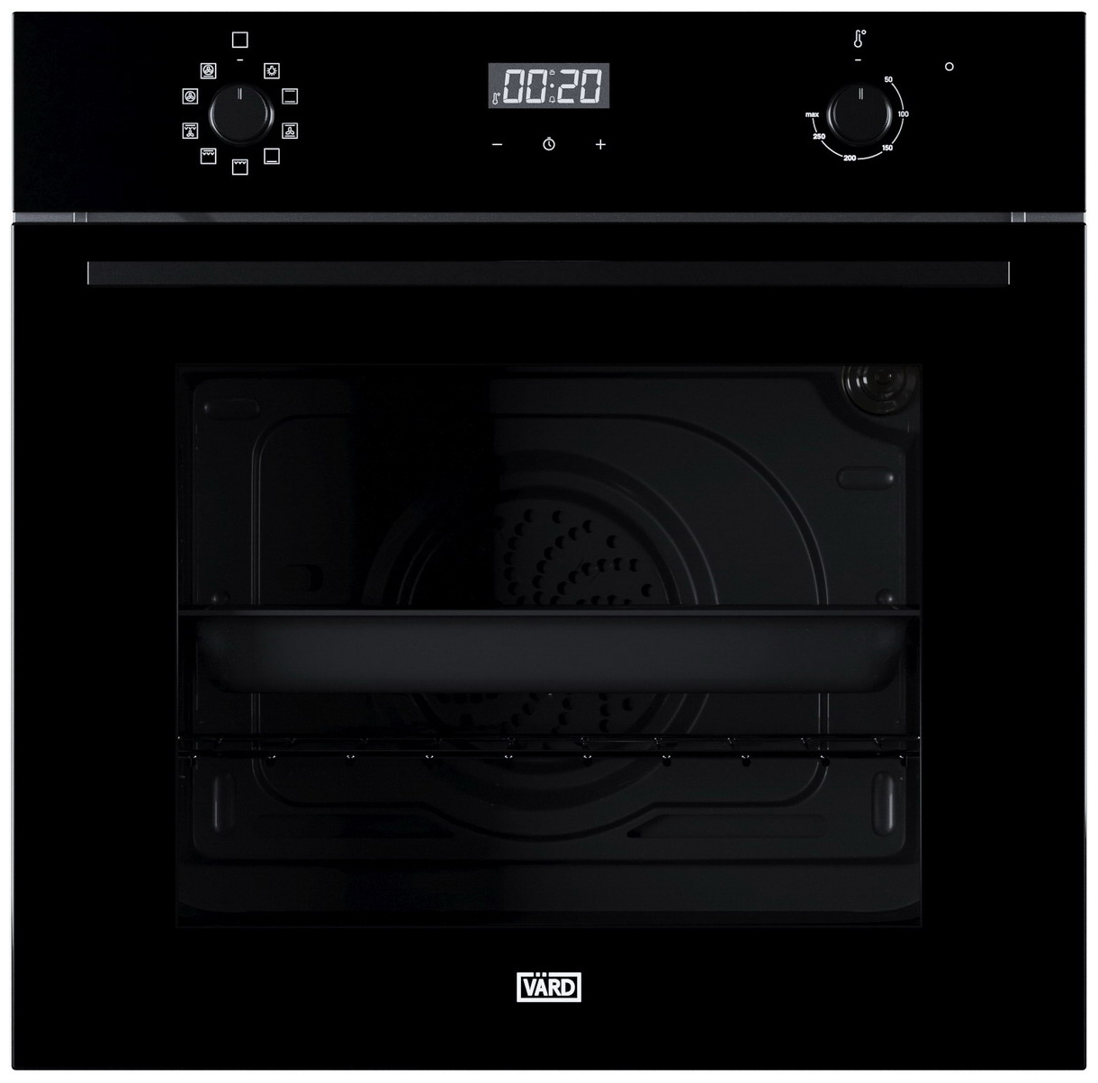 

Электрический духовой шкаф Vard VOE444B, Черный