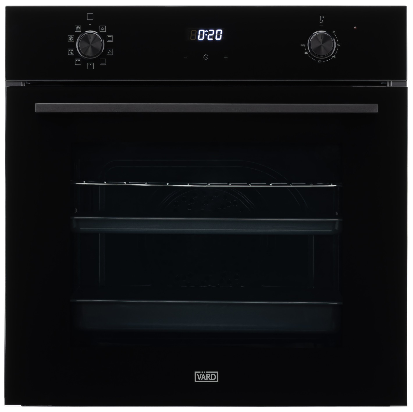 Изображение товара Электрический духовой шкаф Vard VOE444B с 73 литрами и конвекцией