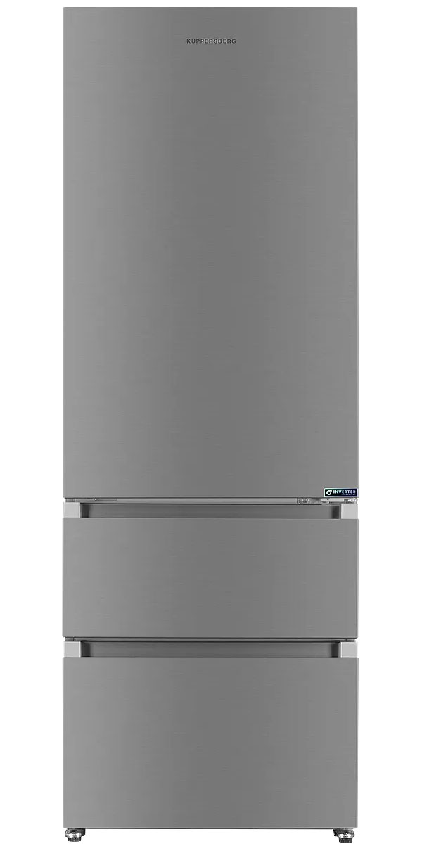 Изображение товара Многокамерный холодильник Kuppersberg RFFI 2070 X нержавеющая сталь Инверторный No Frost