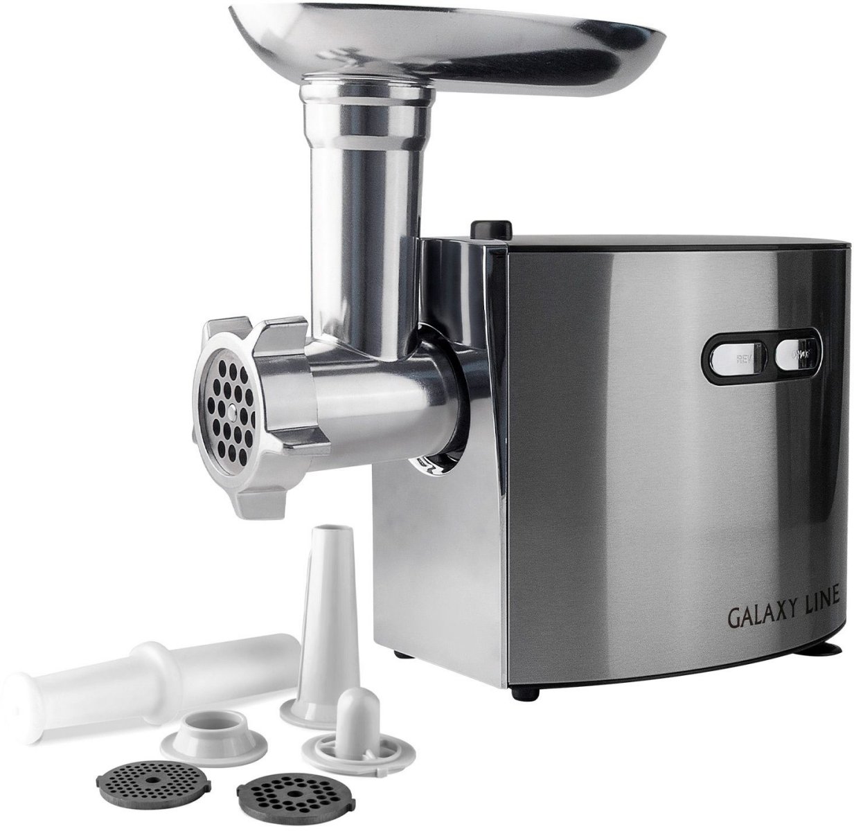 Изображение товара Мясорубка Galaxy ГЛ2400Л Line GL 2400 1200Вт нержавеющая сталь