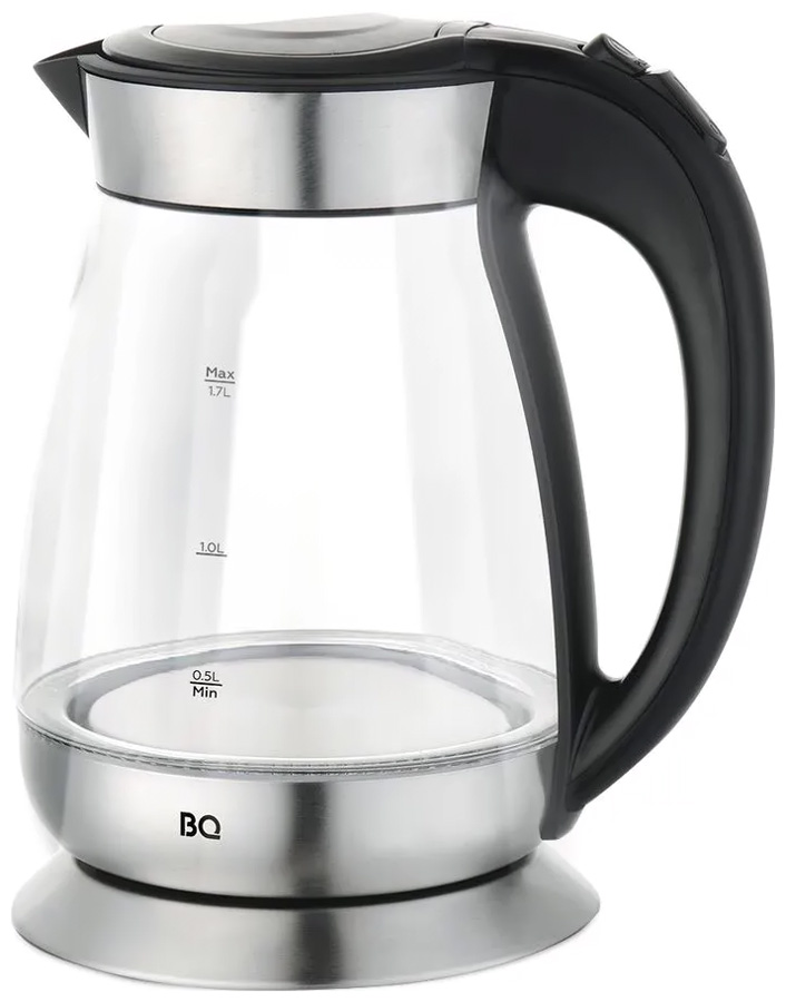 Чайник электрический BQ KT1702G Черный-Сталь