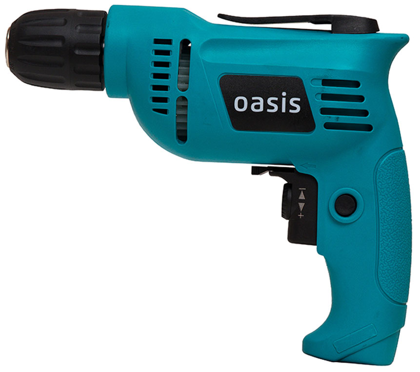 Изображение товара Дрель Oasis DE-55 безударная сеть 550 Вт быстрозажимной патрон 10 мм