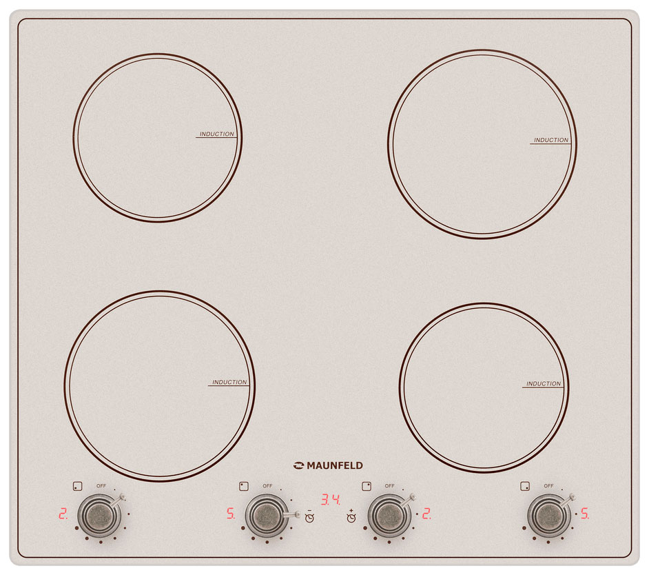 Изображение товара Электрическая варочная панель Maunfeld CVI594MBGBR с индукцией и сенсорным управлением