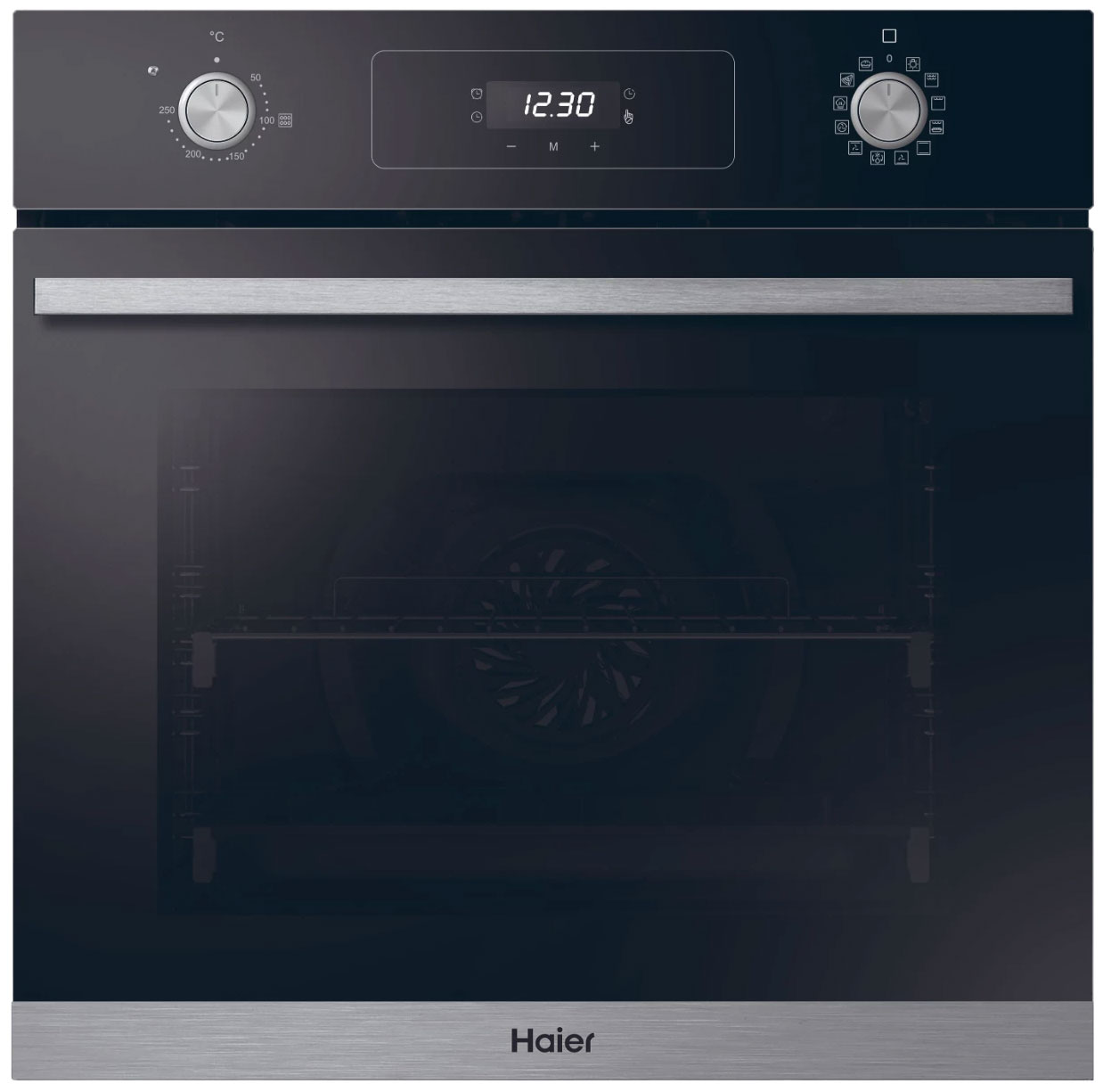 Изображение товара Электрический духовой шкаф Haier HOD-P12CTBX 70л гриль конвекция сенсорный дисплей