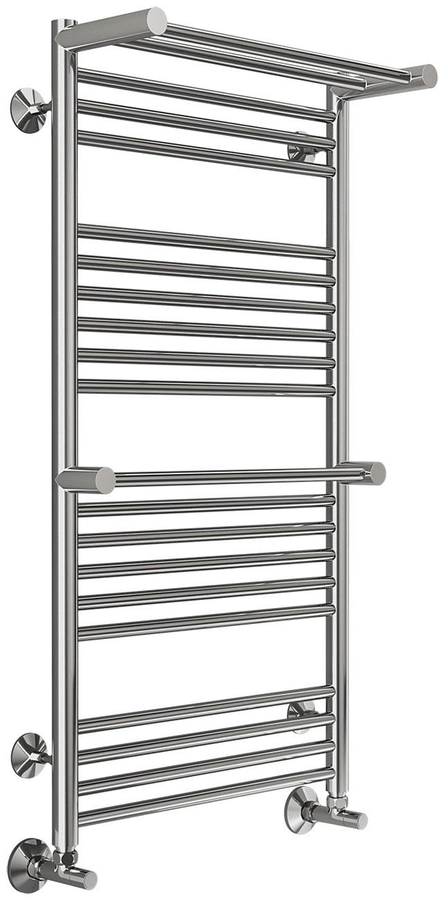 Изображение товара Полотенцесушитель водяной Terminus Аврора, с двумя полками, П20, 500х1000