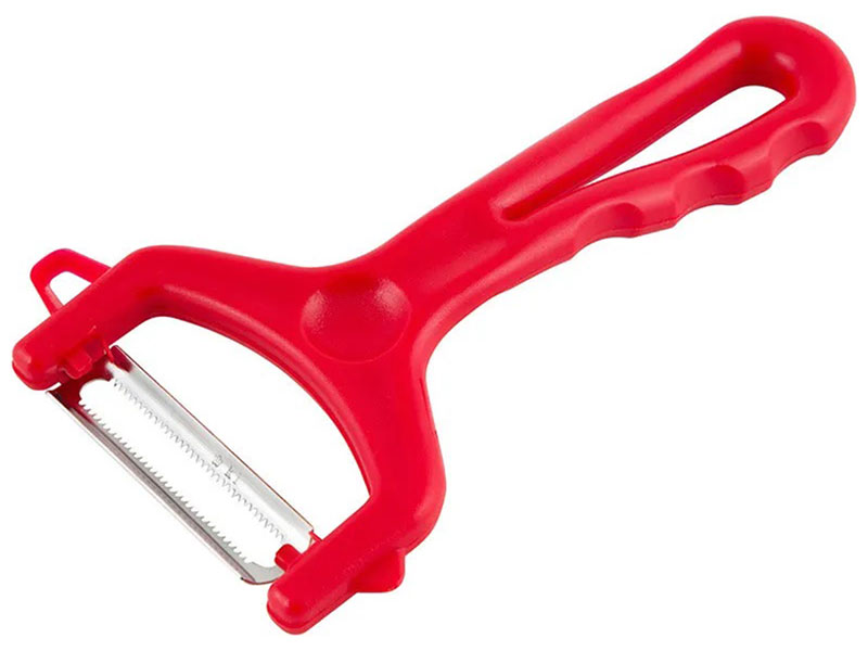 Изображение товара Овощечистка Mallony Экономка 004385 для овощей и фруктов, нержавеющая сталь