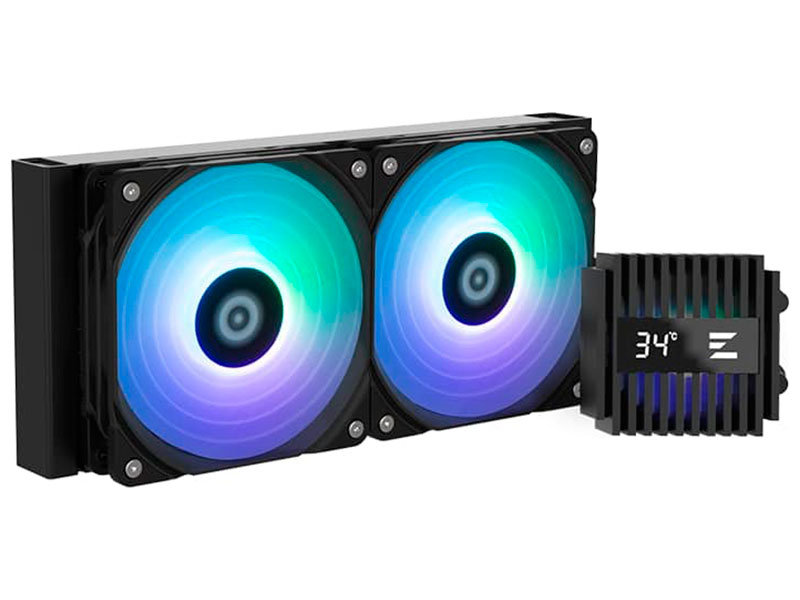 Изображение товара СЖО для процессоров Zalman 240mm ALPHA2 A24 BLACK ARGB