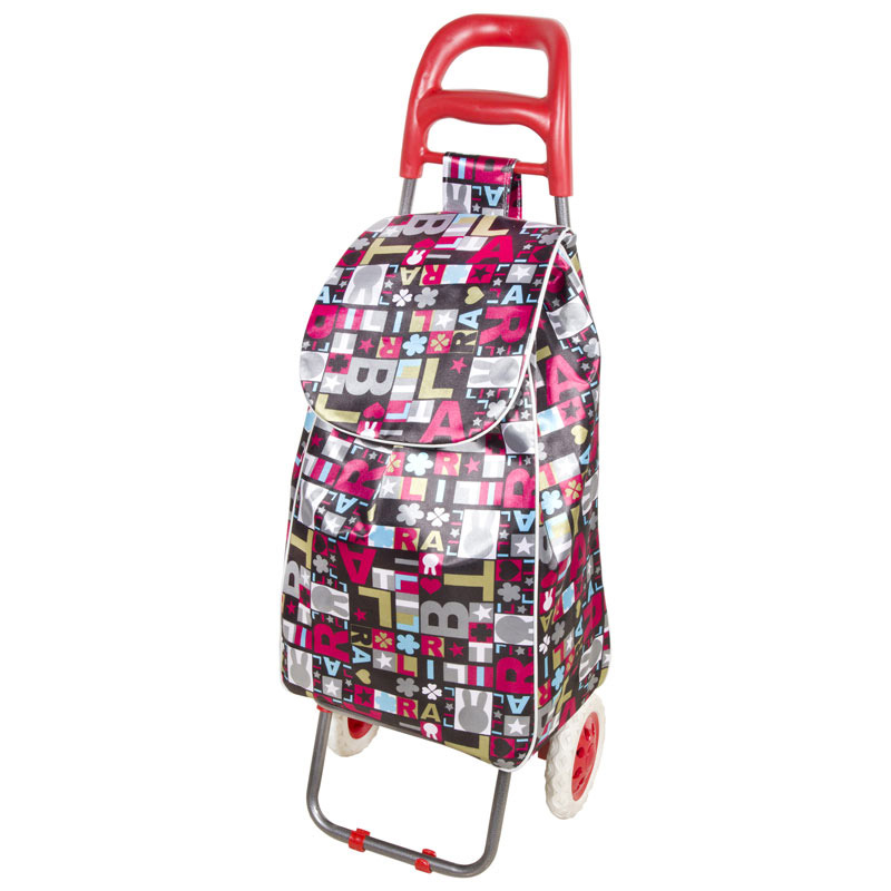 Изображение товара Сумка-тележка Рыжий кот A204 Париж 36,5 л, легкая и прочная для покупок и багажа
