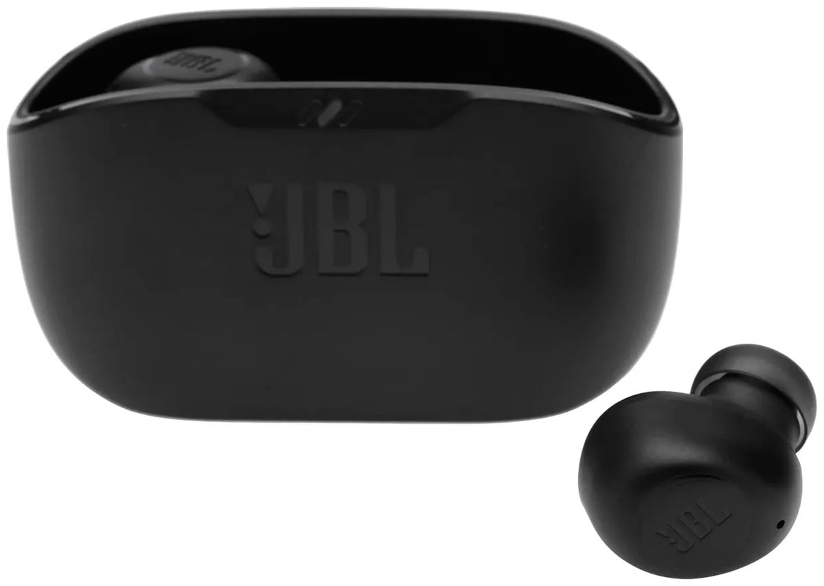 Беспроводные наушники JBL Wave Buds, black Беспроводные наушники JBL Wave Buds, black