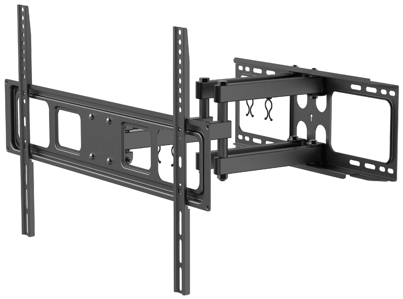 Изображение товара Кронштейн для телевизора UniTeki FM1662B наклонно-поворотный черный для 37-70 дюймов