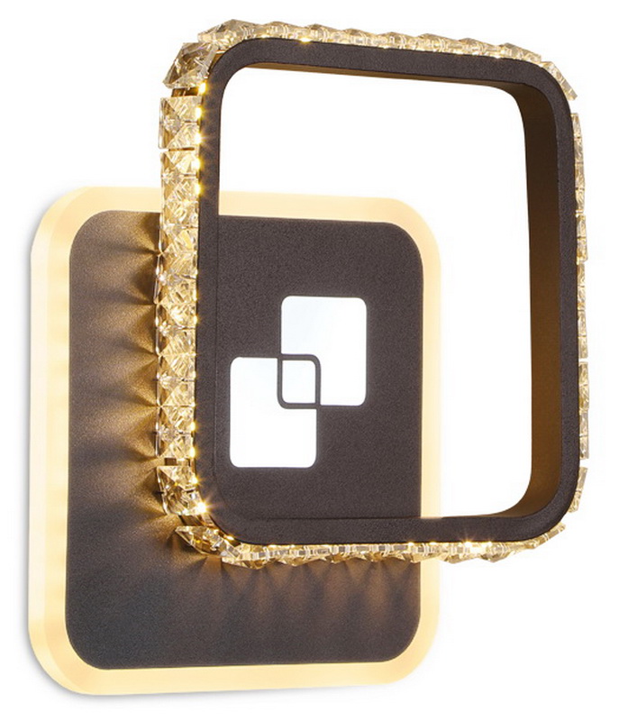 Изображение товара Бра Ambrella Light Ice FA232 стиль модерн для гостиной 210x210 мм крафтовый кофе