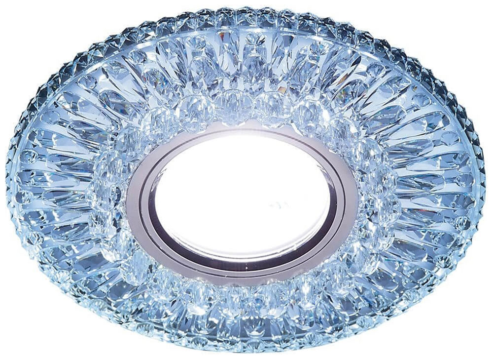 Изображение товара Встраиваемый светодиодный светильник Ambrella Light Led S380 CL/CLD классика хром