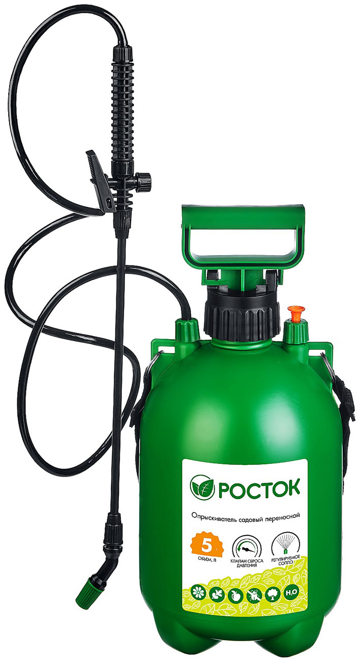 

Опрыскиватель Росток RT-5, 5 л, первичный полиэтилен, переносной (425115)