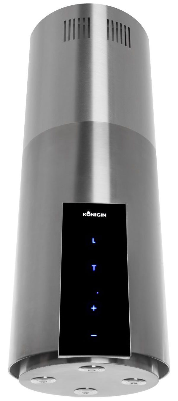 Изображение товара Вытяжка Konigin Equilibrium Steel Glass островная с сенсорным управлением