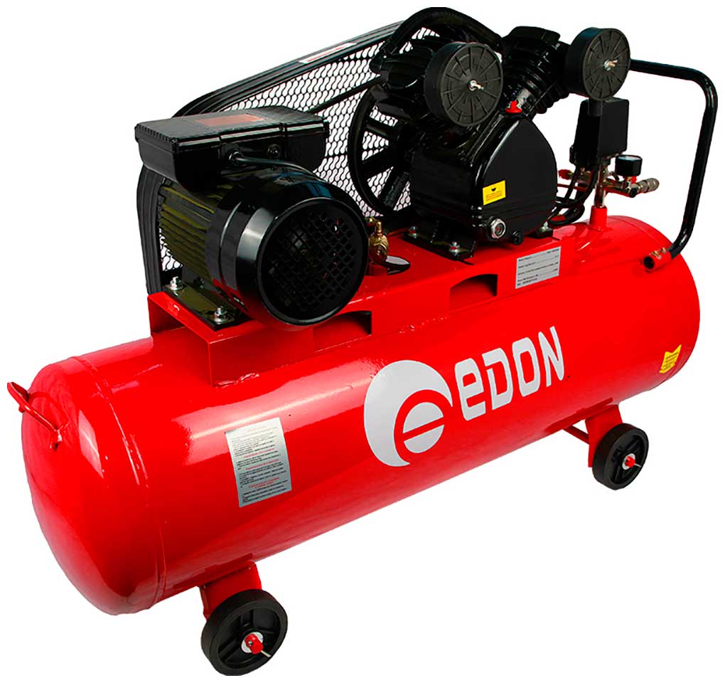 

Компрессор Edon OAC-100/2400, Красный/черный