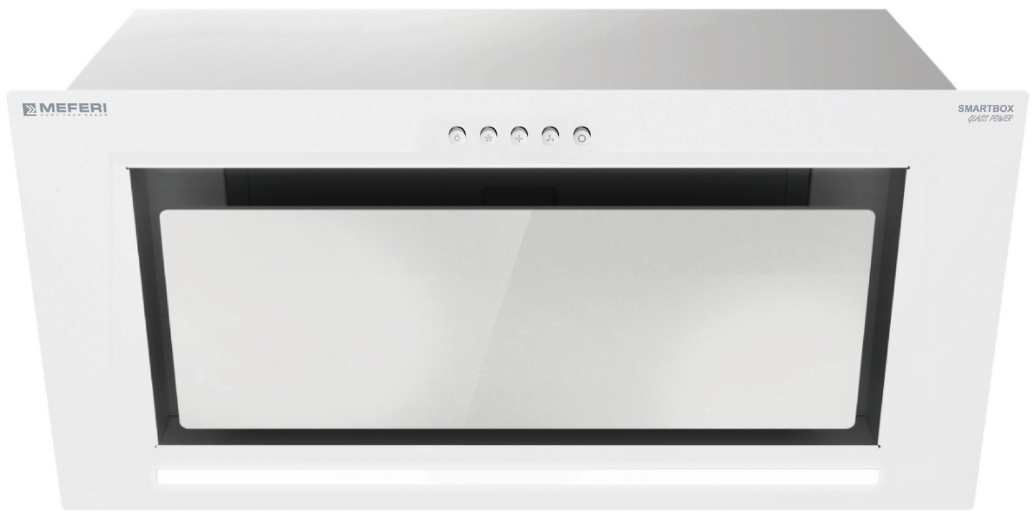 

Вытяжка Meferi SMARTBOX60WH GLASS POWER, Белый