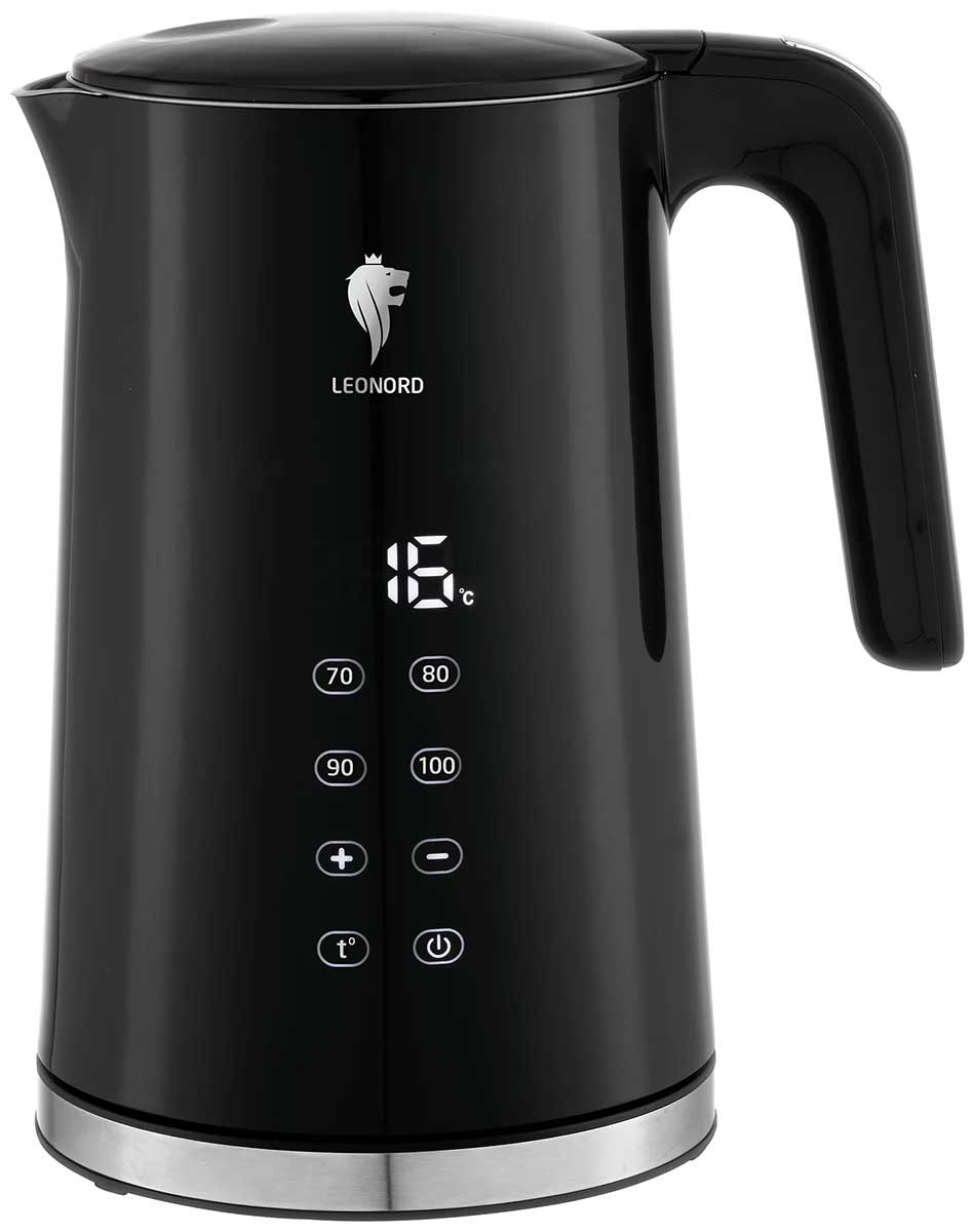 Изображение товара Чайник электрический Leonord LE-1535, 1.7 л, черный (107830)